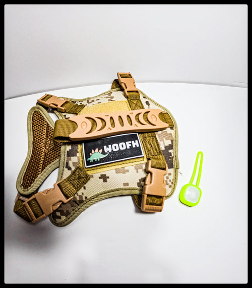 Arnés Táctico Woofh Pet-OPs Camo