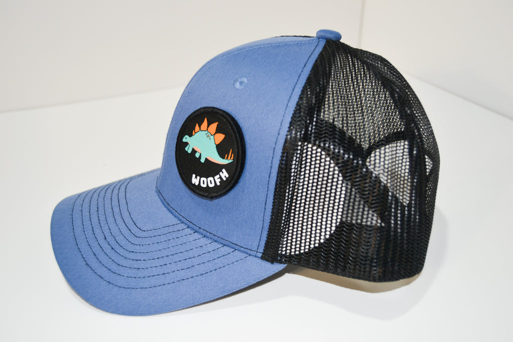 Gorra Woofh Trucker – Blue & Black Edition
