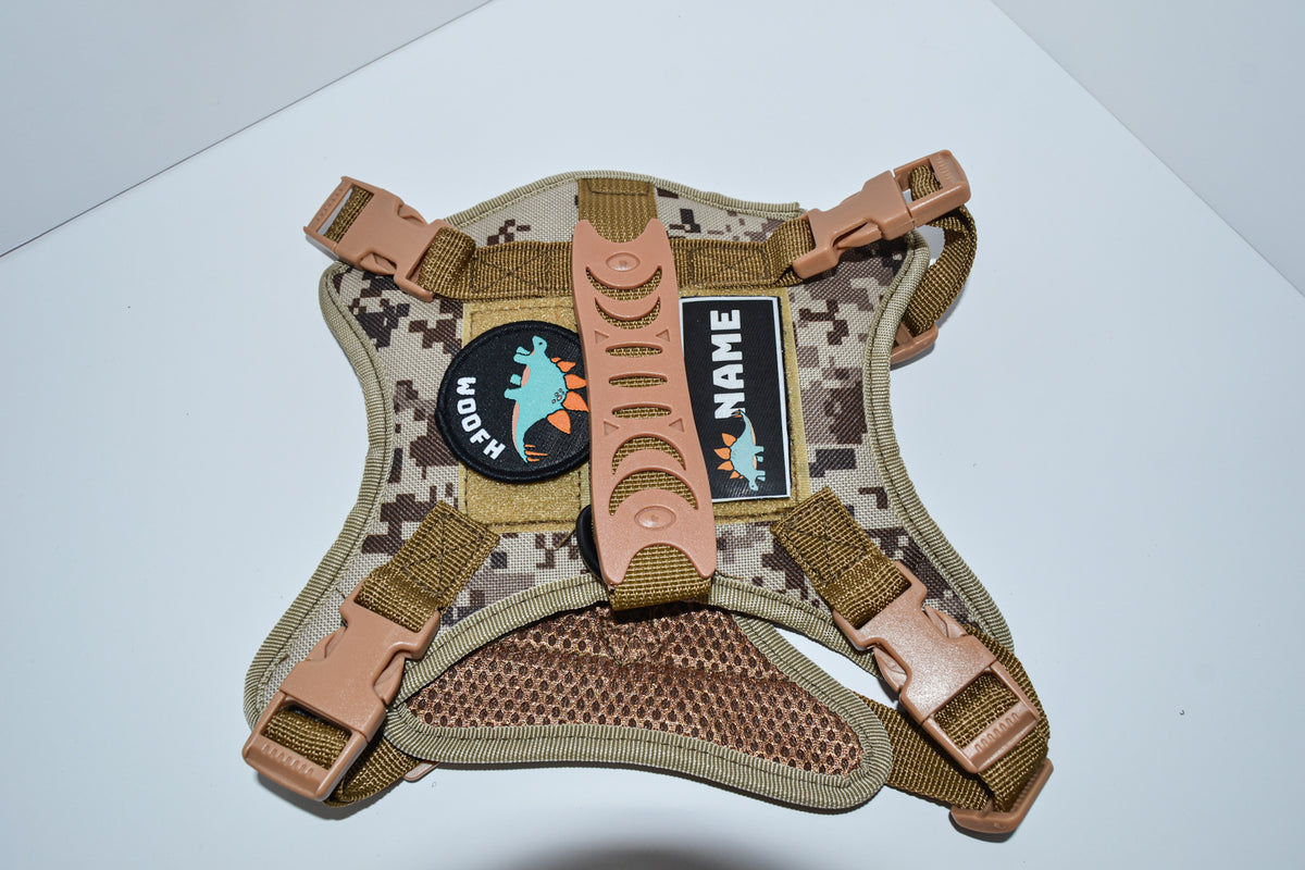 Arnés Táctico Woofh Pet-OPs camo
