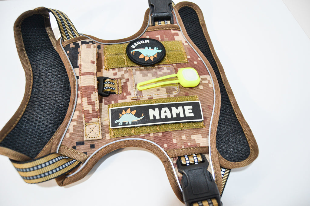 Kit Arnés Woofh K9 Combat – Camo forest Edition
