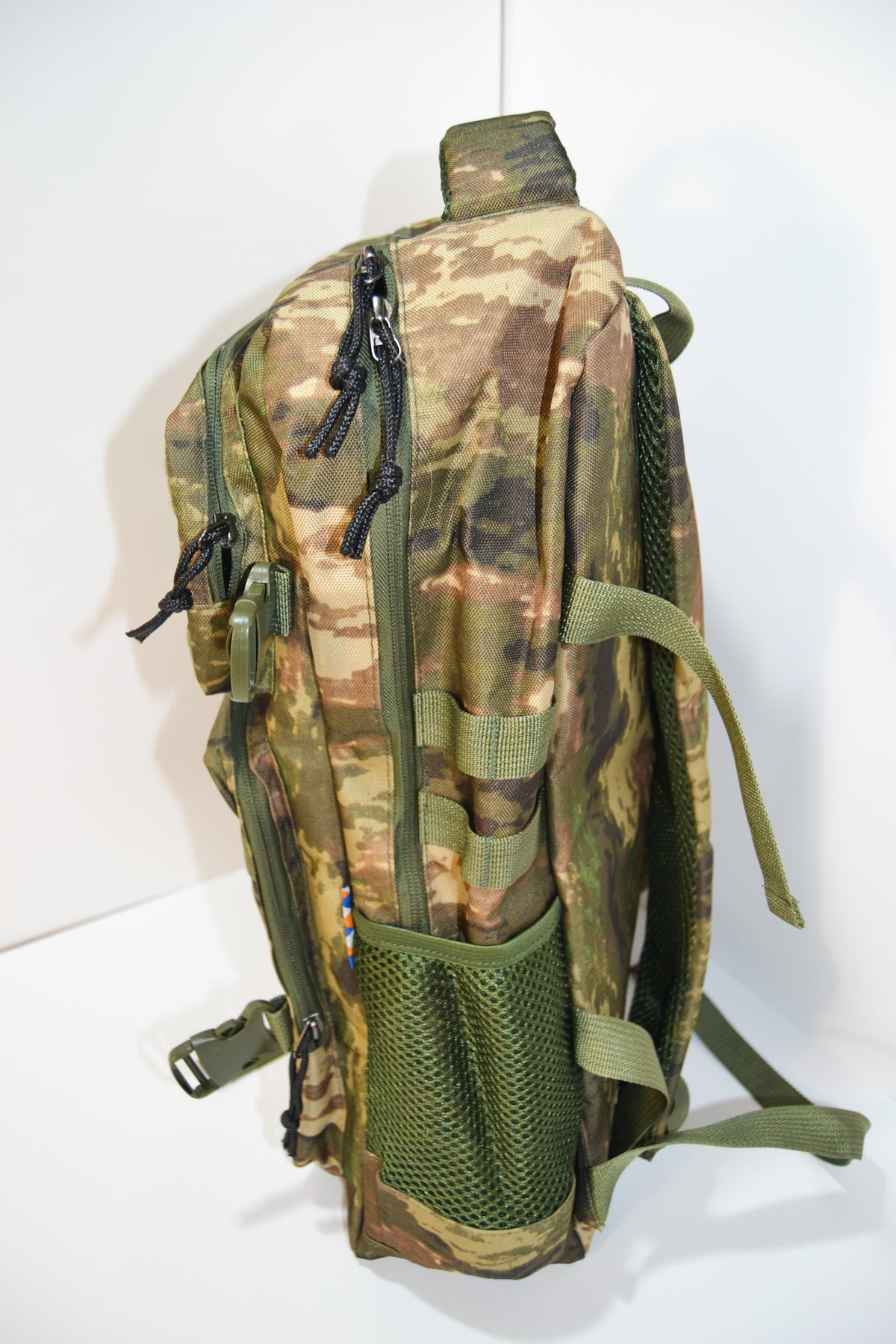 Mochila Táctica Woofh Recon 40L – Woodland Camo Edition