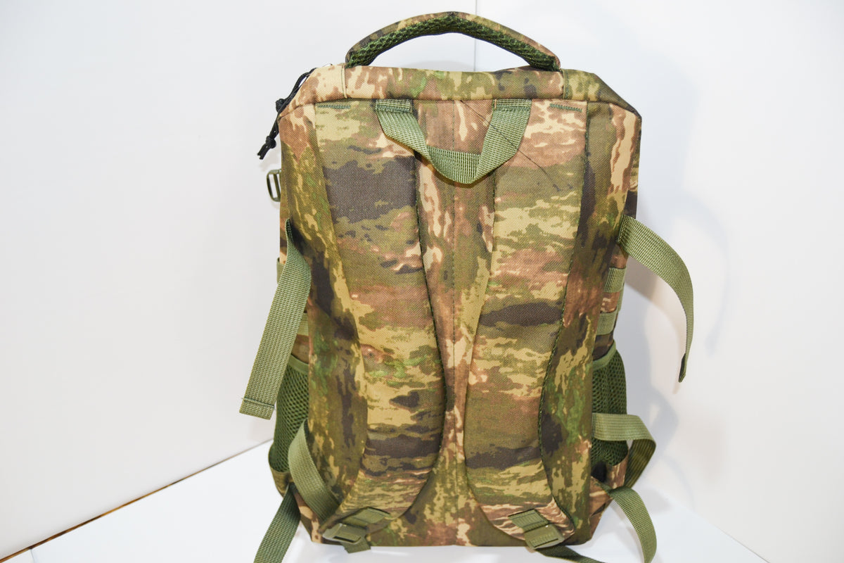 Mochila Táctica Woofh Recon 40L – Woodland Camo Edition