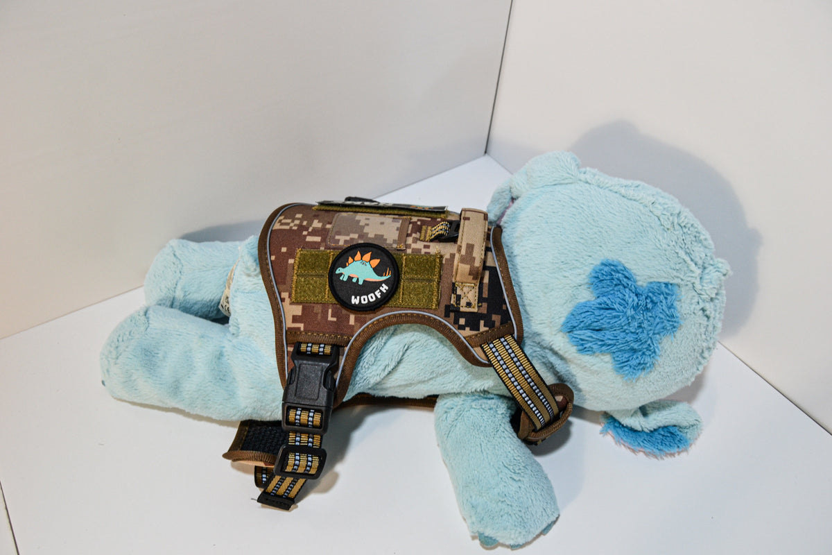 Kit Arnés Woofh K9 Combat – Camo forest Edition